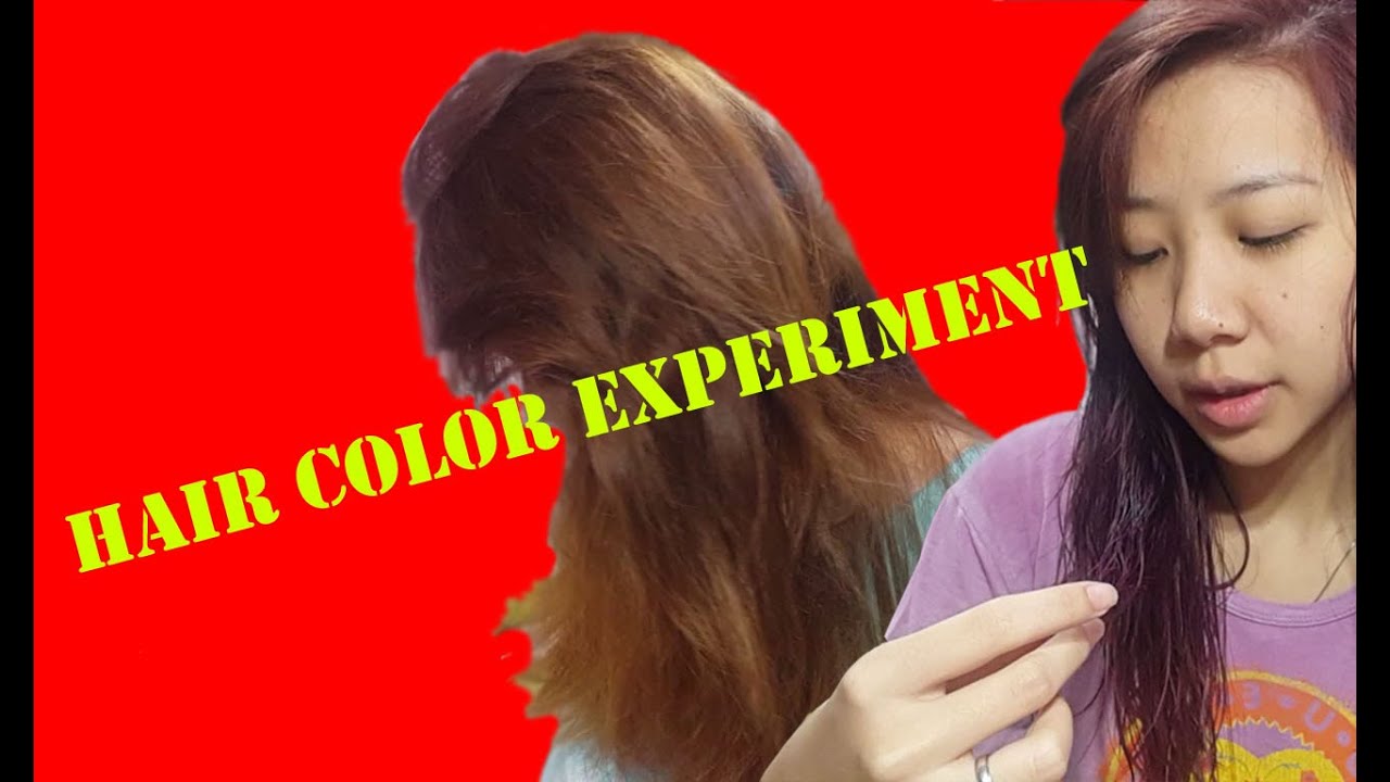  Cat  rambut  sendiri experiment warna matrix  wonder 