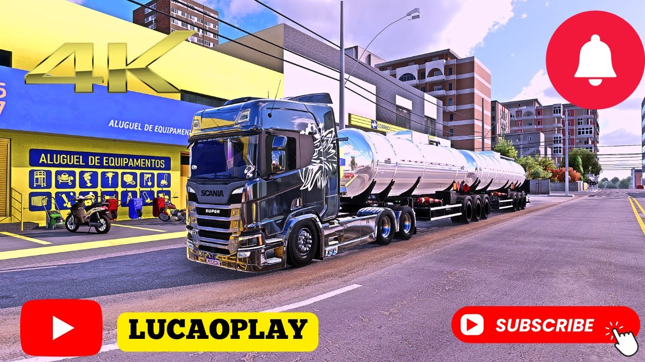 COMBOIO NO SERVIDOR DEDICADO MAPA MINAS GERAIS 1.57 SCANIA 560 SUPER NO TANQUE