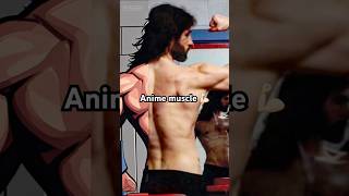 #anime #muscle #ai #transformation #cool #gym #muscle #back #flex #biceps #cartoon #aesthetic #gains