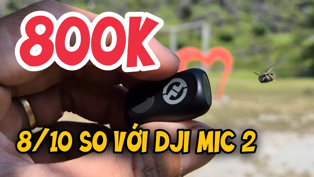 🎥 Micro Không Dây Tốt Nhất Dưới 1 Triệu! HOLLYLAND LARK A1 Micro thu âm cho điện thoại  — Video review, click xem trên YouTube