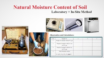 Determination of Natural Moisture Content of Soil | Lab + Field Methods | Geotech with Naqeeb