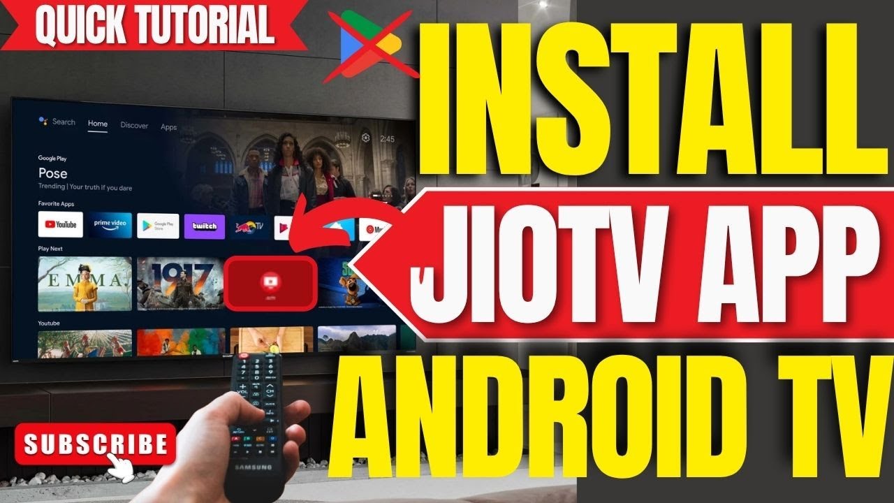No Playstore? How To Install JioTV App on ANY Android TV (2025)