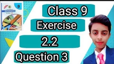 Class 9|Ex 2.2|Question 3|Sindh Board|Math Expert Boy