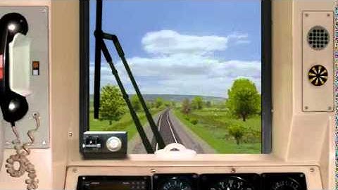 OpenBVE - Network West Midlands - Whitminster-Riverside single car local