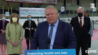 ‘Don’t make plans for Easter’: Doug Ford hints at another lockdown as COVID-19 cases soar