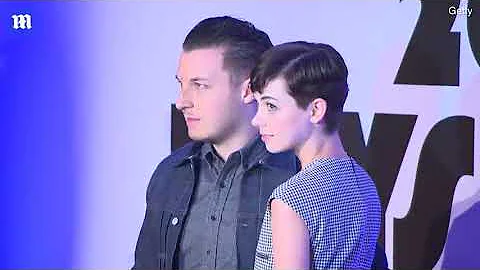 Matt Helders and wife Breana McDow attend a gala in 2014