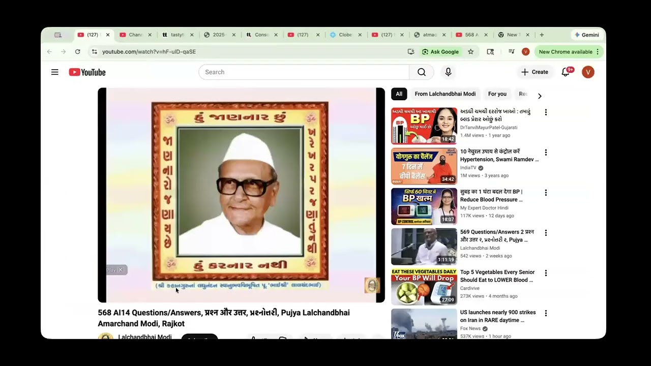 Ad, Lalchandbhai's Q &A and Pravachan #357 Second Half