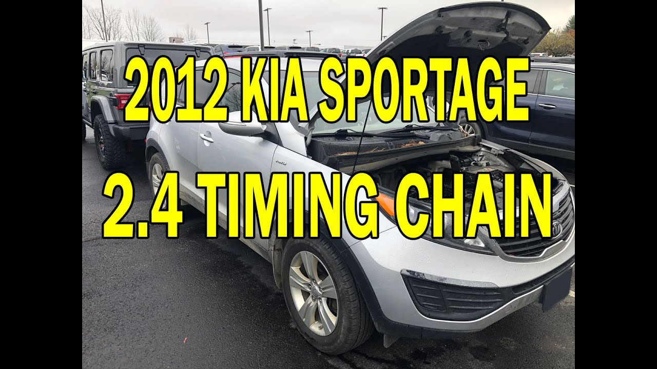 2012 KIA Sportage 2.4 Timing chain stretched, no start YouTube
