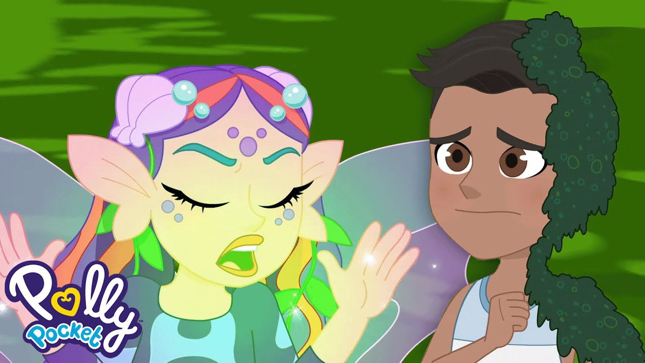 El hada del jardín lanza un hechizo | 2 Episodios Completos | Polly Pocket En Español