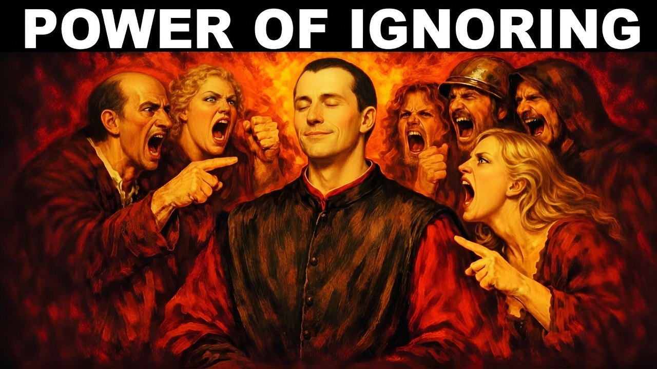 Never React, Never Explain, Just Ignore | Machiavelli’s 7 Dark Psychology Tricks