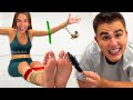 Extreme tickle challenge for 10000