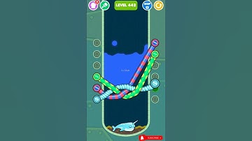 Save The Fish Game Levels - 442 🧖‍♀️ #shorts #mobilegame