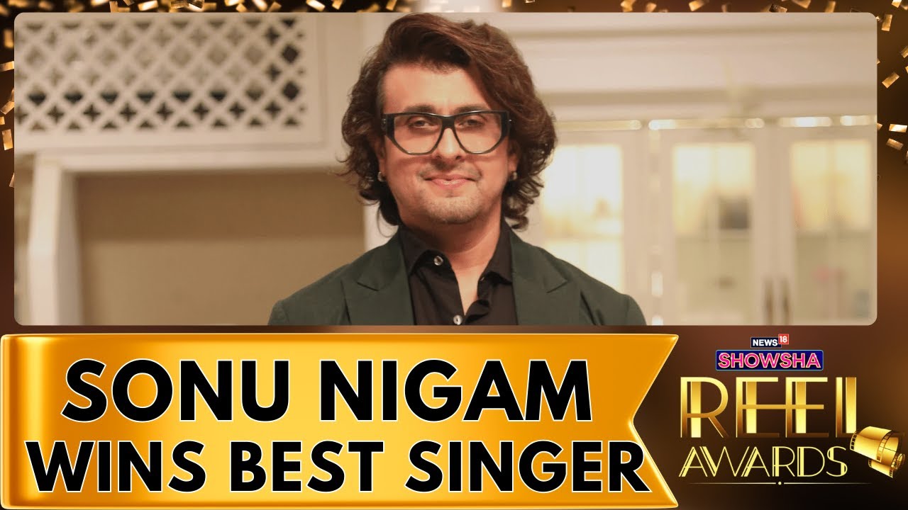 Sonu Nigam Wins Best Singer (Male) For Ami Je Tomar 3.0 at #ShowshaReelAwards 2025