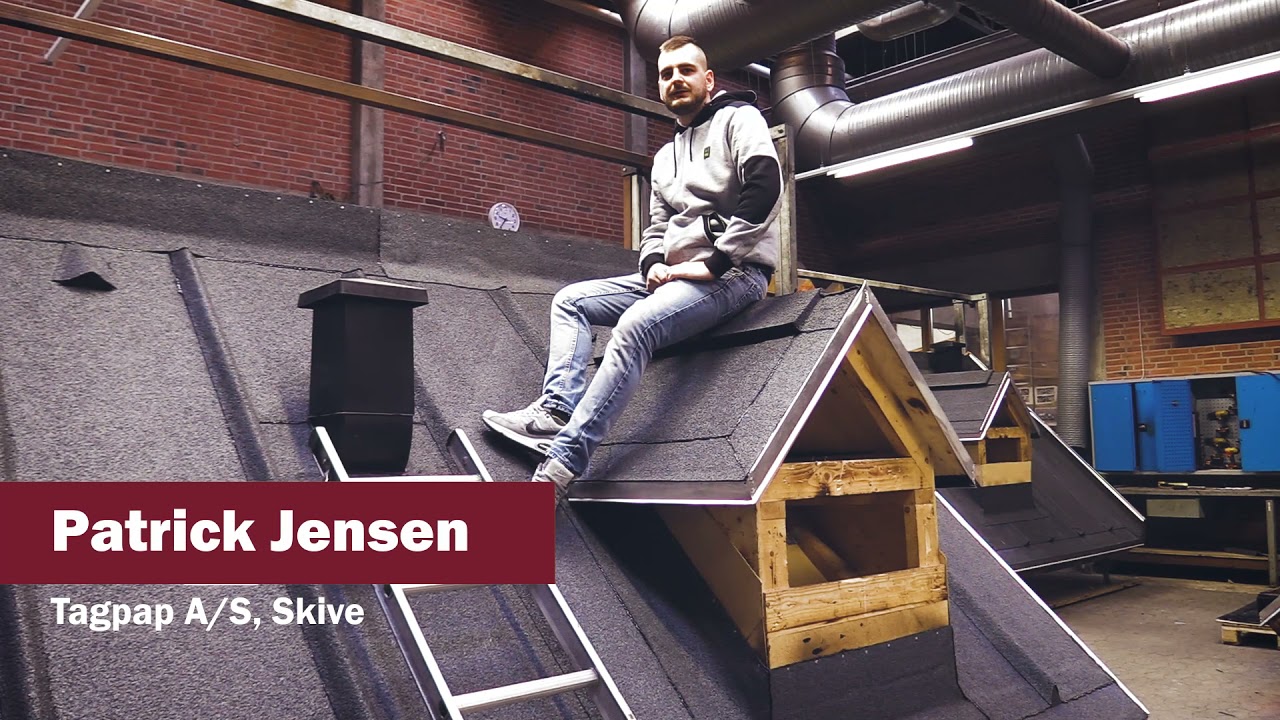 Patrick | Første Tagdækker Traniee bliver fagudlært