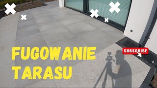 Fugowanie tarasu I płyty gresowe