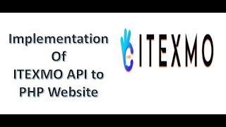 PHP implementation of itexmo.com API to website