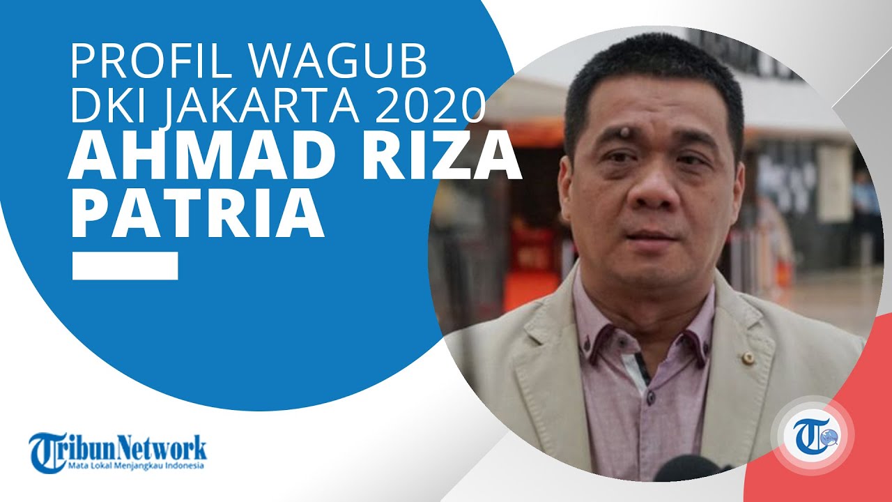 Ahmad Riza Patria Terpilih Jadi Wagub DKI Jakarta pada 2020, Awali ...