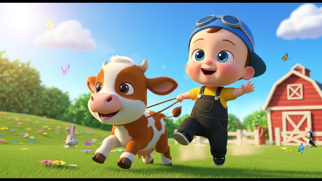 Новое стихотворение про Старого Макдональда | Веселье с животными | Детские песенки и стишки для ...