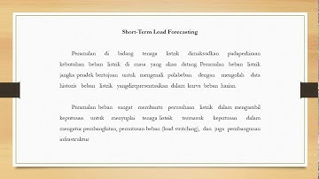 Simulasi Artificial Neural Network (ANN): Peramalan Beban Jangka Pendek