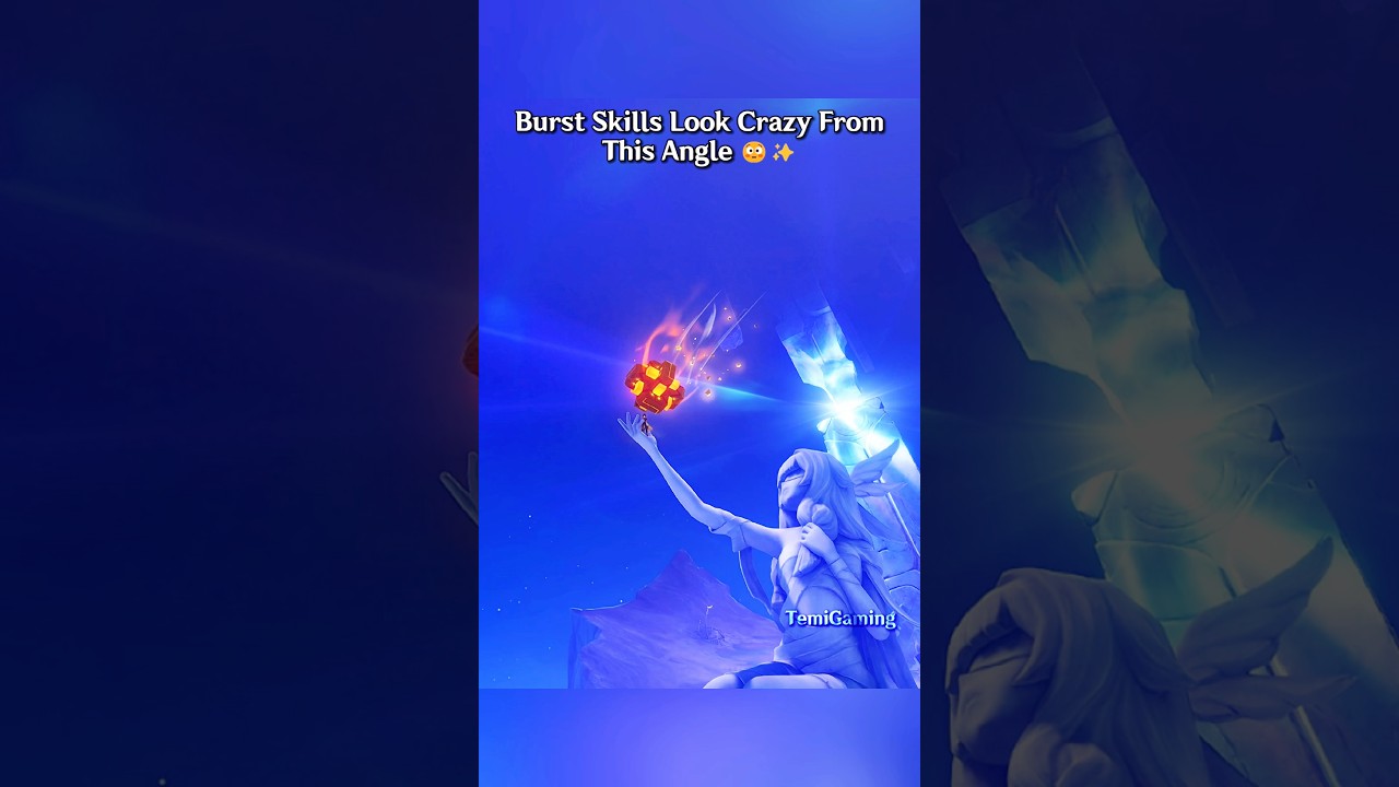 The Columbina Statue, The Most Cinematic Bursts in Genshin Impact (Part 2) #genshinimpact #shorts