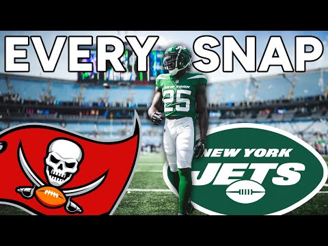 Izzy Abanikanda EVERY SNAP - New York Jets vs Tampa Bay Buccaneers Highlights
