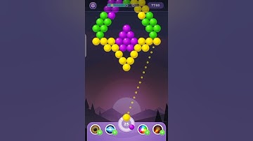 Bubble shooter Rainbow  level one | Game | Bubble shooter  level two | Bubble shooter game |