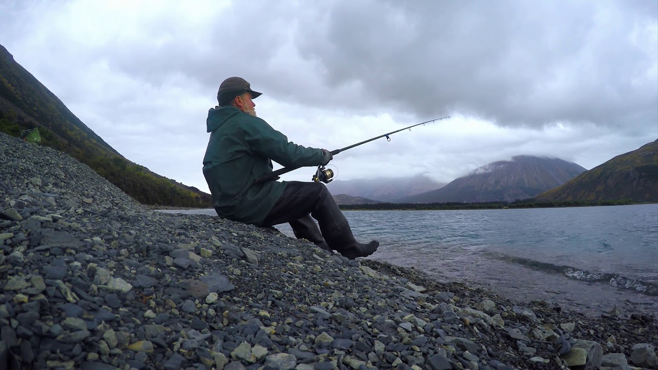 Fishing on Lake Coleridge, Jan 2018