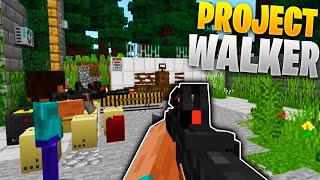 ✅️EL MEJOR ADDON DE APOCALIPSIS ZOMBIES PARA MINECRAFT BEDROCK Y PE 1.20+✅️PROJECT WALKER 🫡🤯