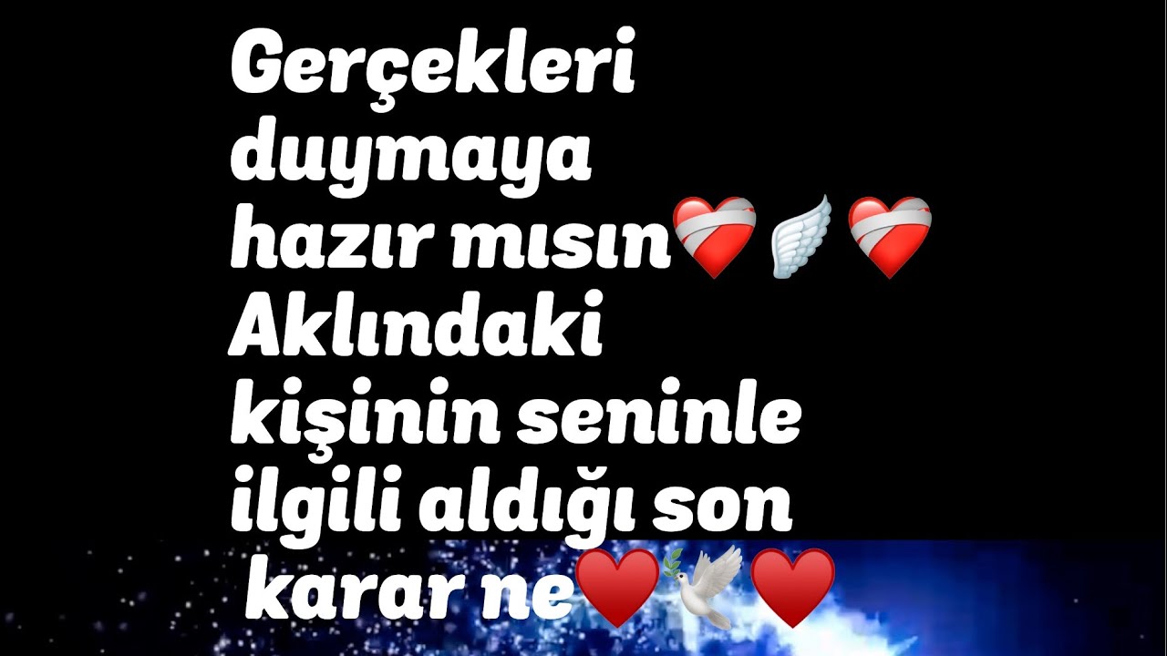 Seninle ilgili ne karar aldı♥️🕊️#keşfet #tarotacilimi #tarotfali #keşfetedüş #aklımdakikişitarot