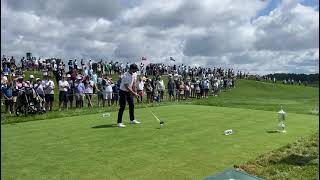 Josele Ballester, Salida En El Hoyo 1 De Las Semifinales Del Us Amateur