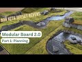 How i made this grassy modular wargaming board v20 part 1  planning  miniature terrain tutorial