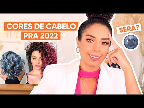 AS CORES DE CABELO QUE VÃO BOMBAR EM 2022 - CACHEADOS, CRESPOS E LISOS | JULIANA LOUISE