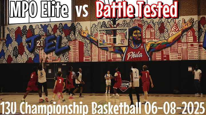 13U Basketball Championship Battle Tested vs MPO Elite 06-08-2025