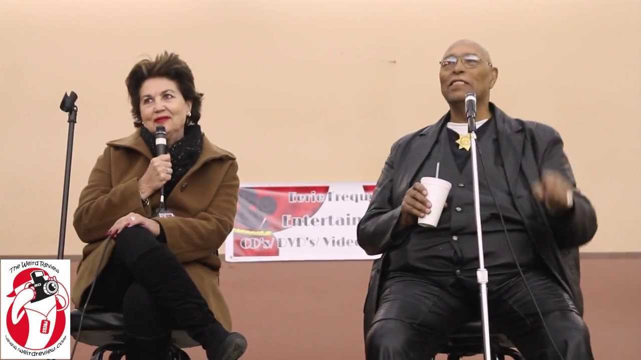 Linda Harrison and Don Pedro Colley Panel at the Eerie Frequency Expo Part 1