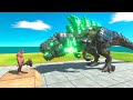 Ogre Lord vs Mecha Units - Animal Revolt Battle Simulator