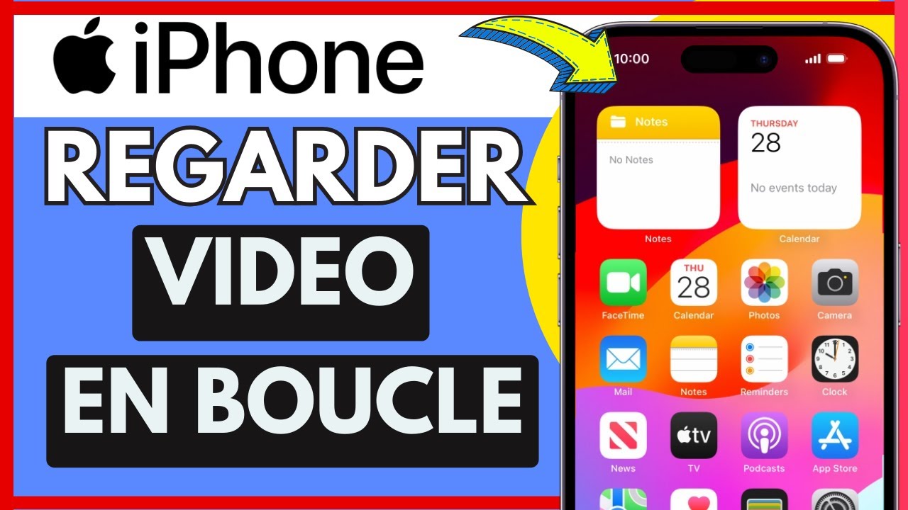 Comment Regarder Une Vidéo En Boucle Sur IPhone ( Très Facile ) - YouTube