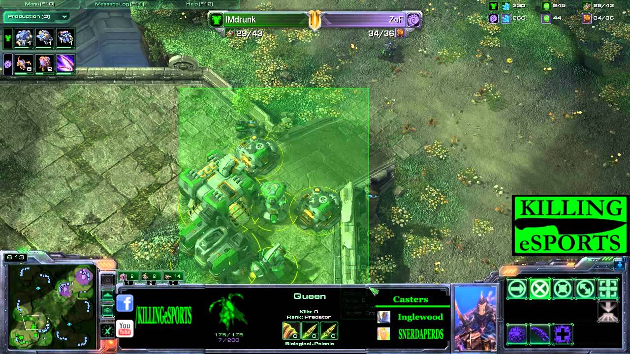 TvZ IMdrunk vs ZoF Livetastic Lemonade KILLINGeSPORTS!