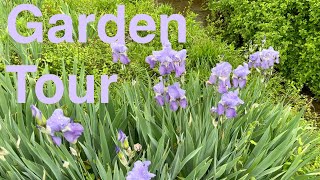 Garden Tour at my Dad’s Farm ~ Outdoor ASMR in Nature with a Babbling Brook and Birds