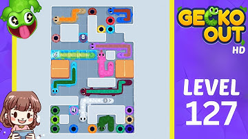 Gecko Out Level 127 Solution Walkthrough