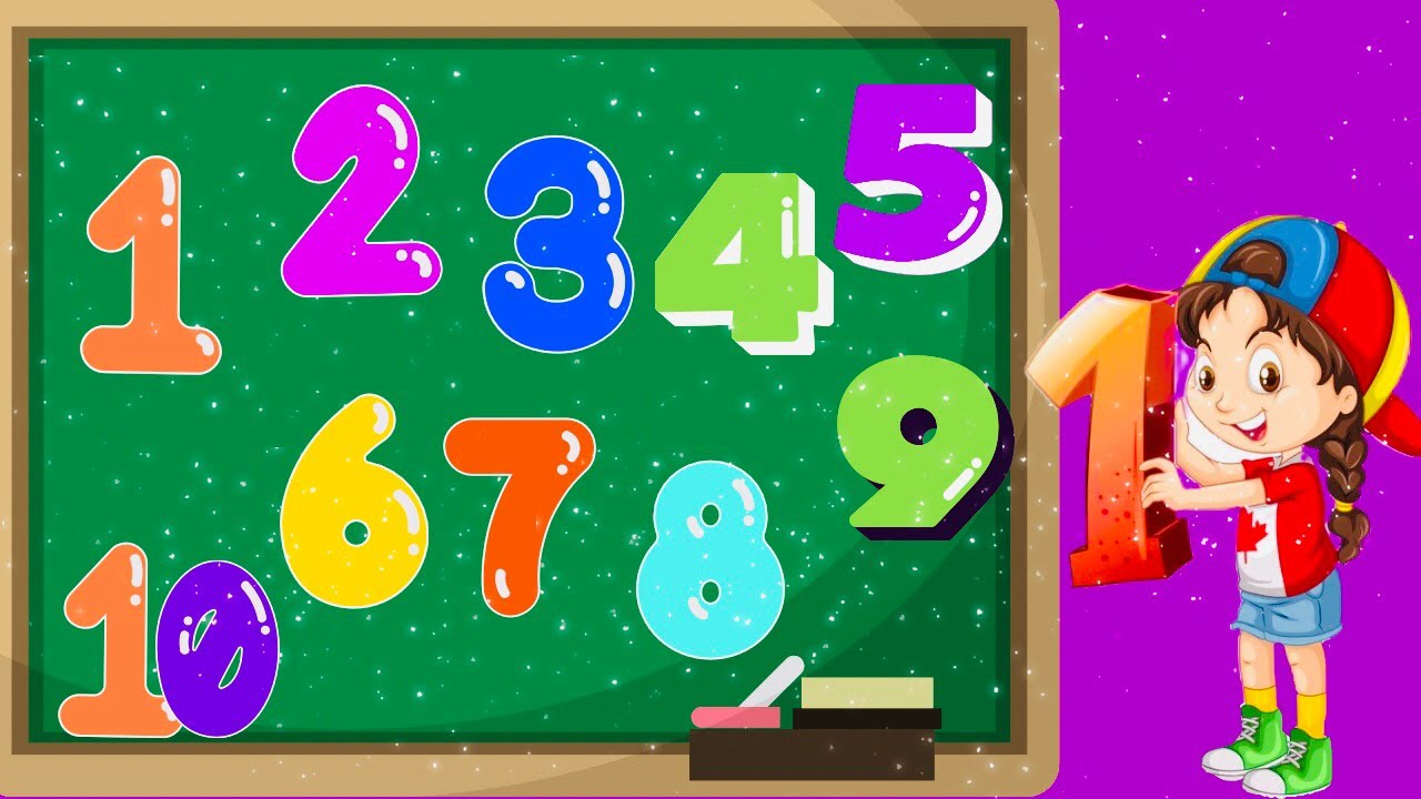 Aprendendo a contar de 1 a 10! #infantil #abcd #educaçãoinfantil # ...