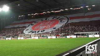Die Choreo vor dem Pokalspiel gegen den BVB I fcstpauli.tv