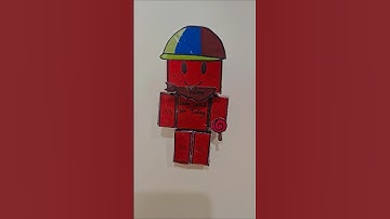 I made c00lkid! papercraft!#c00lkidd #forsaken