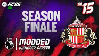 Premier League Season Finale Fc 25 Modded Sunderland Career Mode S2 Ep15