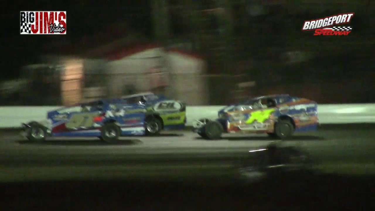 Bridgeport Speedway Small Block Modified Highlights 3-24-17 - YouTube