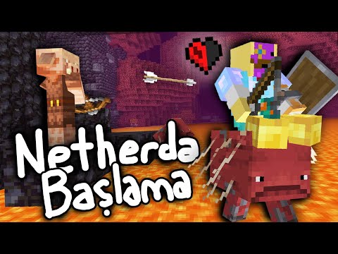 Netherda Başlayıp Oyunu Bitirmek Mümkün Mü? [HARDCORE]