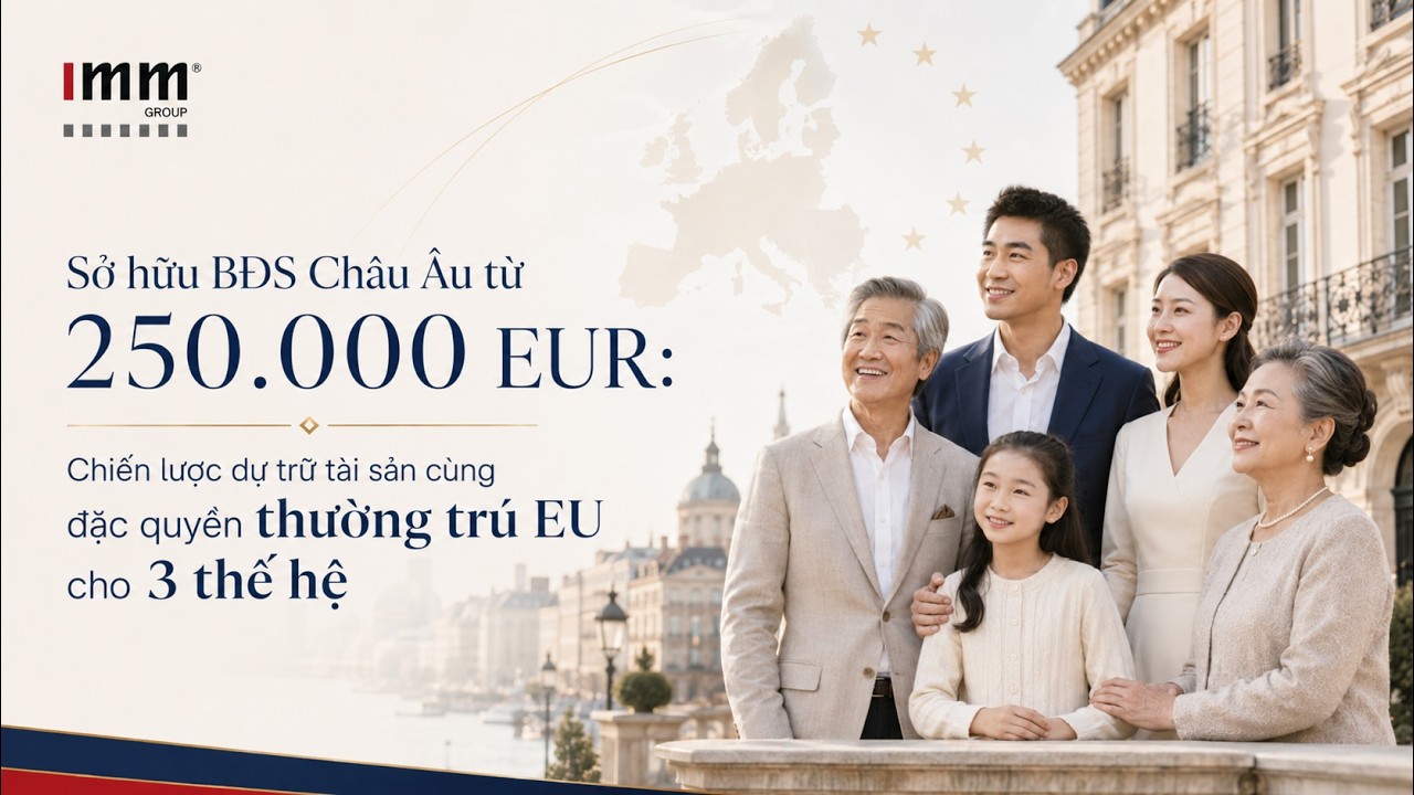 Video giới thiệu chương trình đầu tư định cư châu Âu — IMM Group