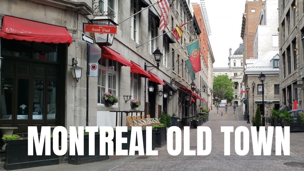 Old Montreal, Walking Tour 4K - YouTube