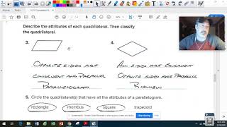 M5 Ch 12-5 Classify Quadrilaterals Video Lesson