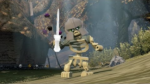 LEGO The Hobbit How to Unlock Barrow-wight & Free Roam Gameplay