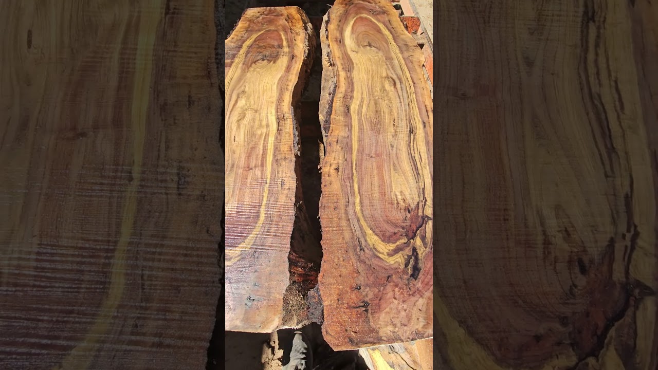 Bookmatch Birdseye Claro Walnut Slabs 